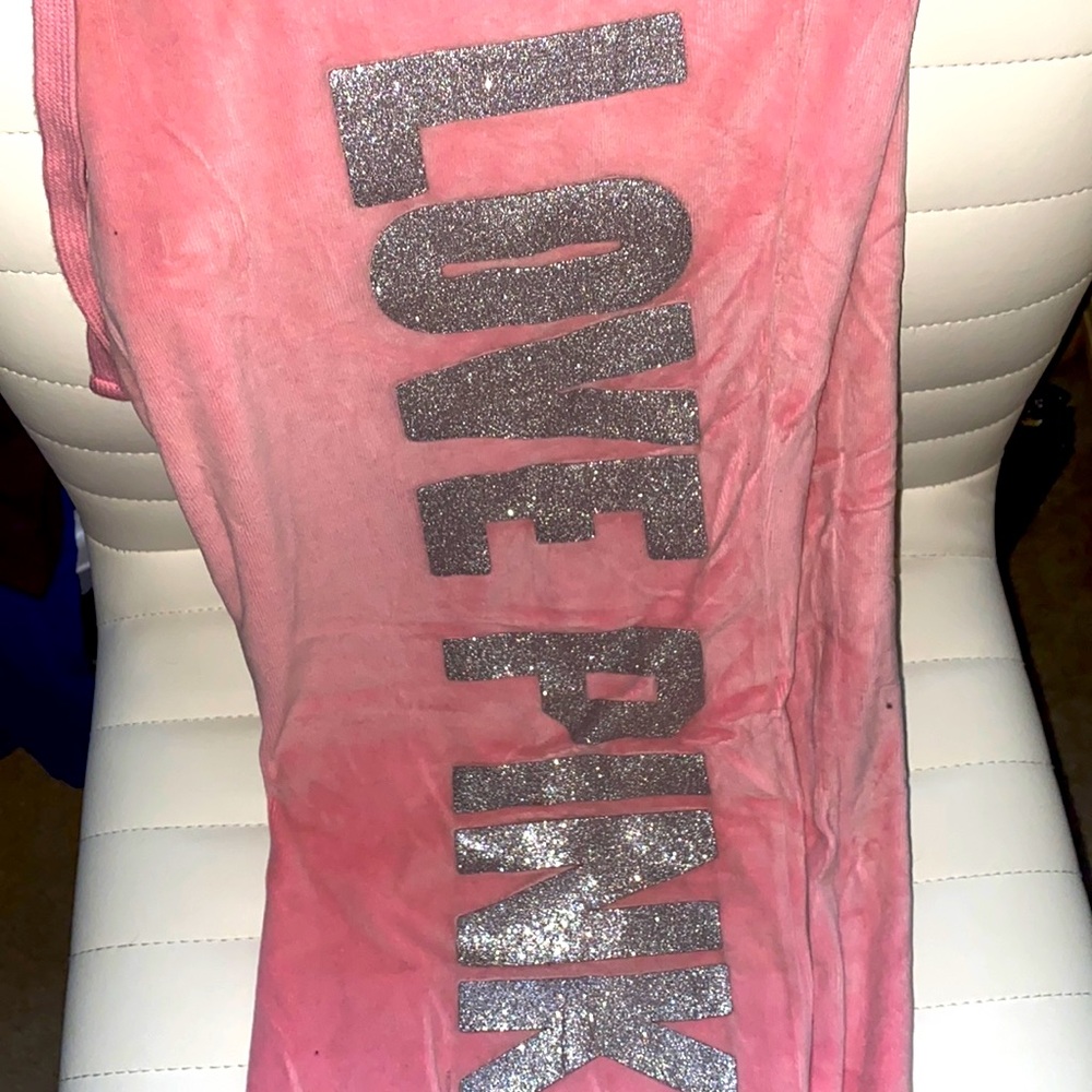 Pink VS  Baggy Sweatpants